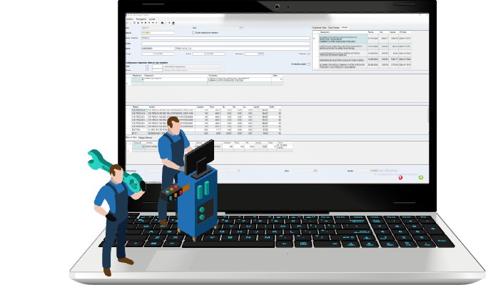 NetOffice — módulo Taller